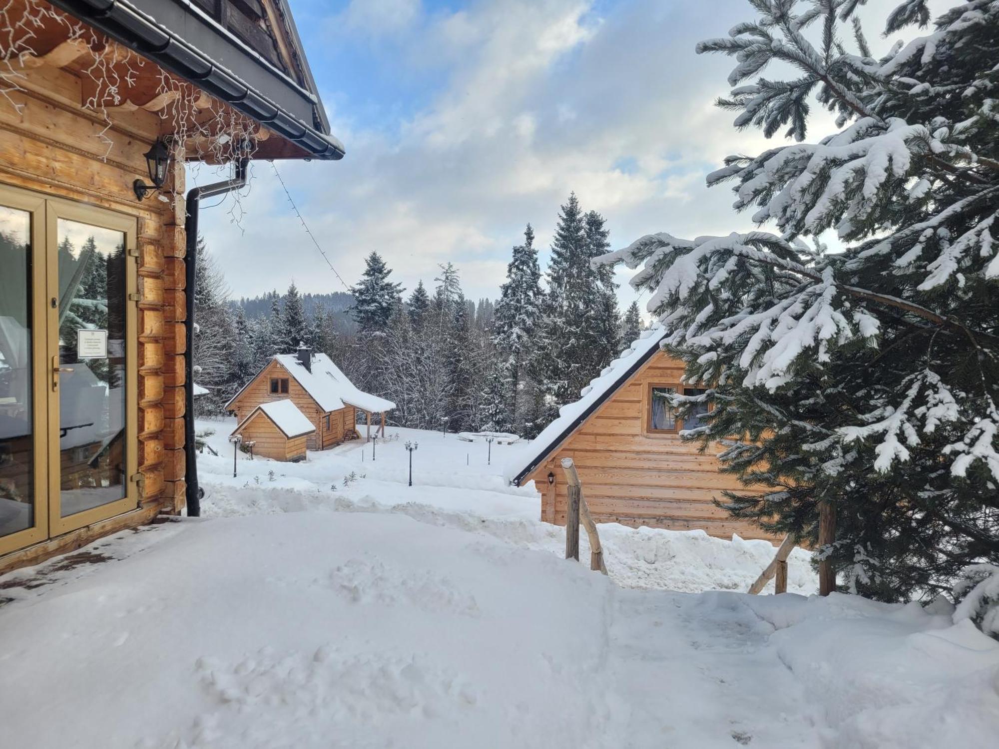 Domki Z Dostepem Do Spa I Restauracji Łapsze Niżne Εξωτερικό φωτογραφία