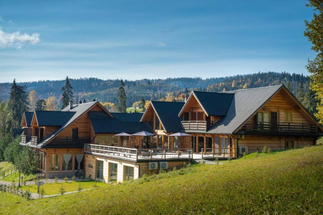 Domki Z Dostepem Do Spa I Restauracji Łapsze Niżne Εξωτερικό φωτογραφία